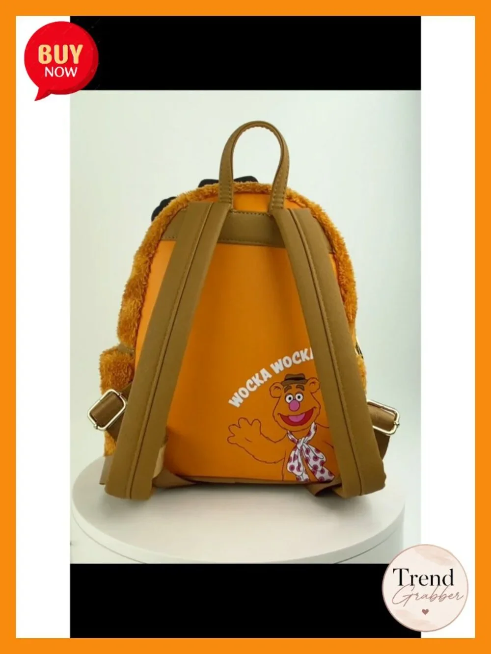 Loungefly Disney Muppets Fozzie Bear Rowlf Cosplay Mini Backpack Purse